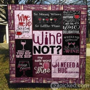 Wine Not Quilt Blanket Yhn2  Quilt